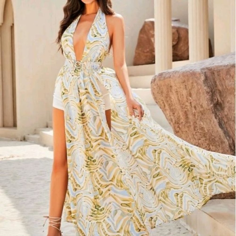 GLAMOROUS PREMIUM QUALITY AND BRAND MAXI DRESS